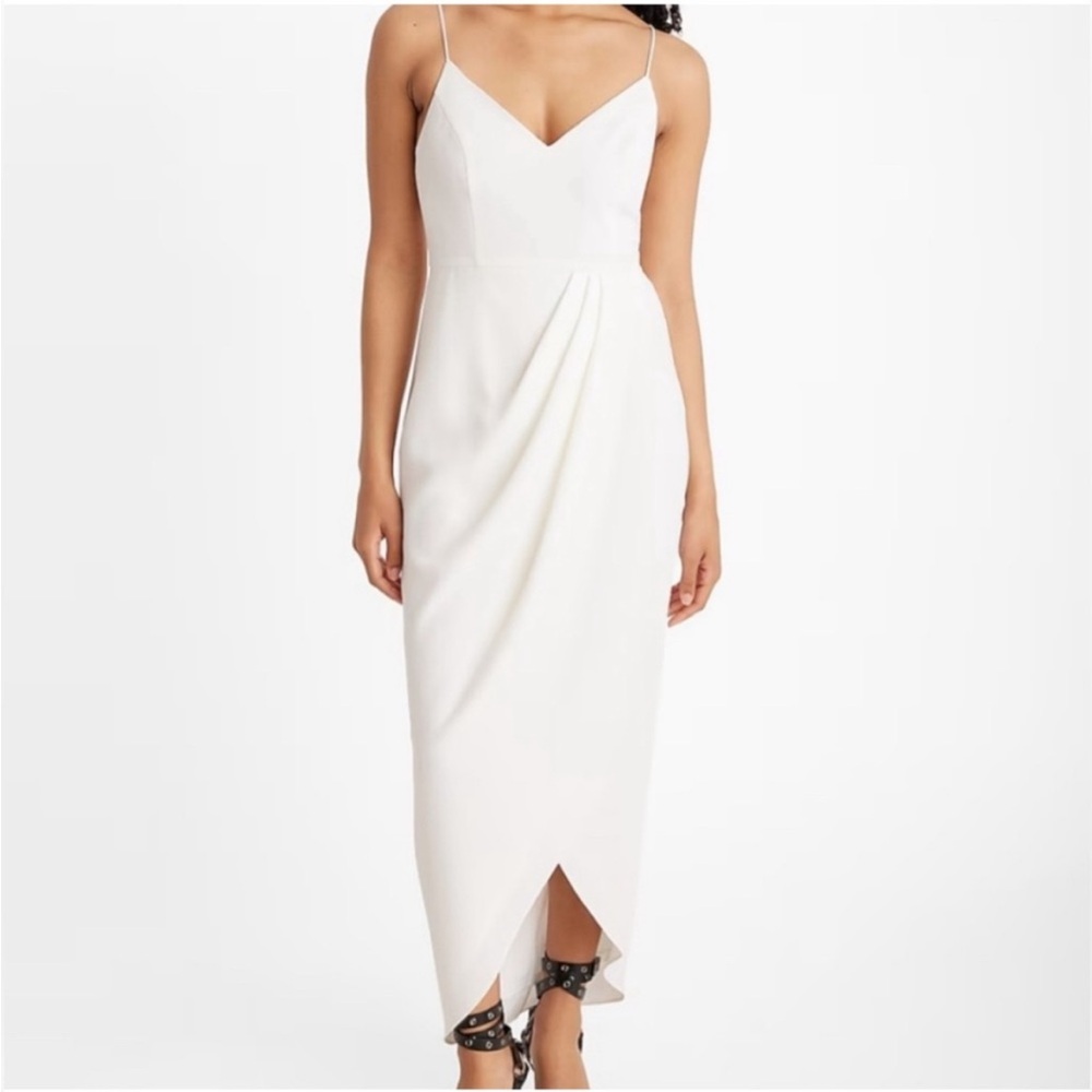 NWT Express White tulip dress, XS